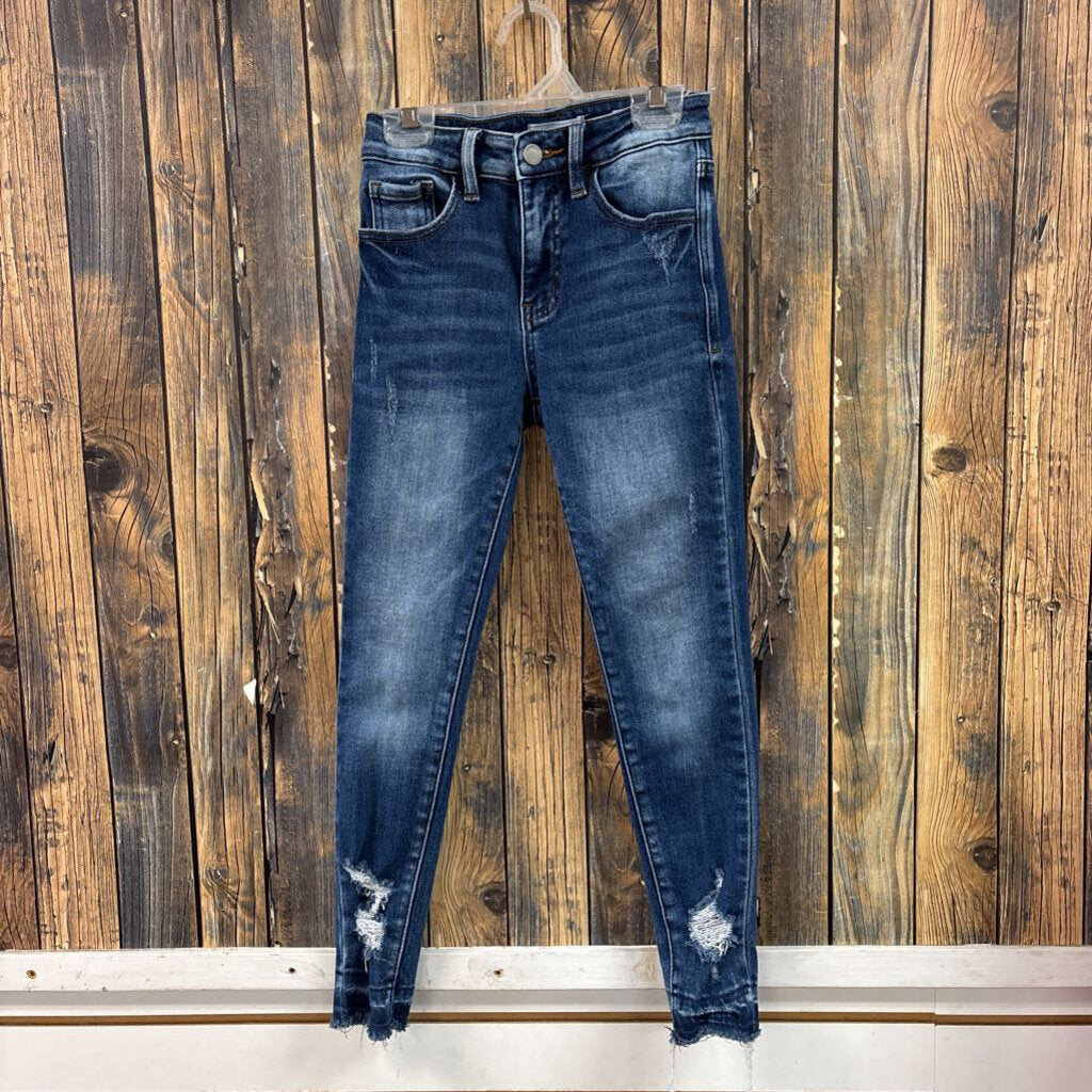 KanCan High Rise Ankle Skinny Jeans, Girls 10