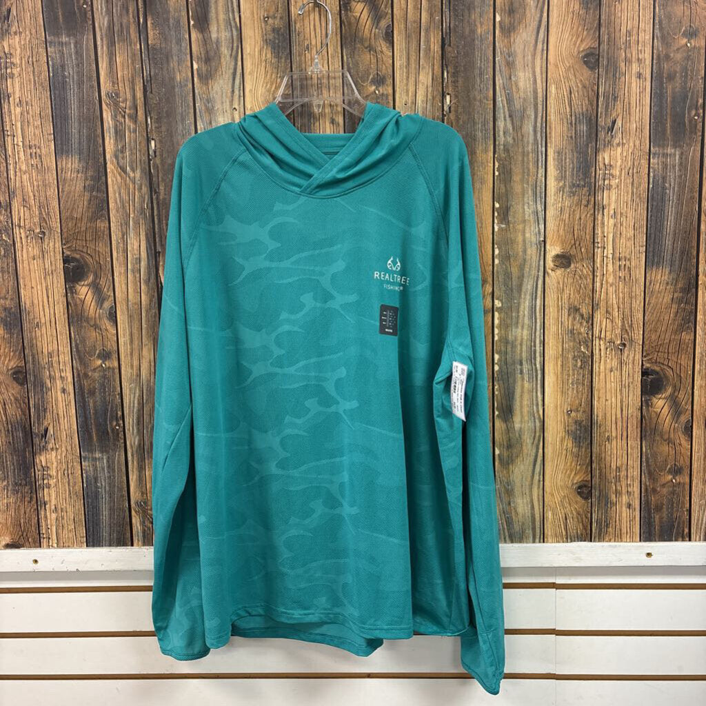 Realtree Fishing Shirt, Men's 2XL