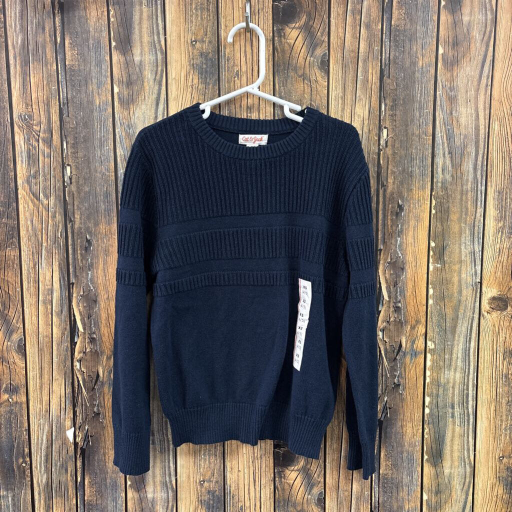 NWT Cat & Jack Navy Sweater, Boys 4/5