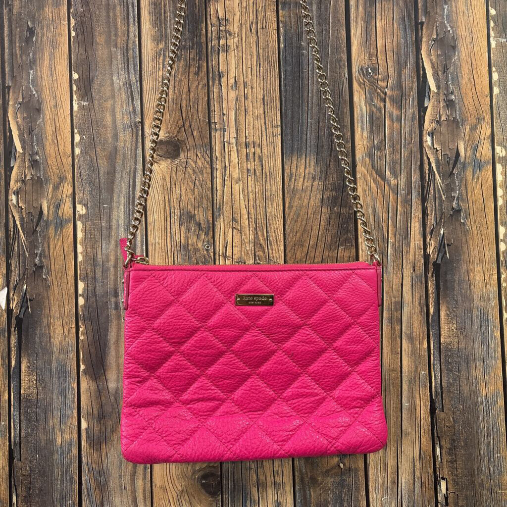 Kate Spade Pink Purse 7.5x10in