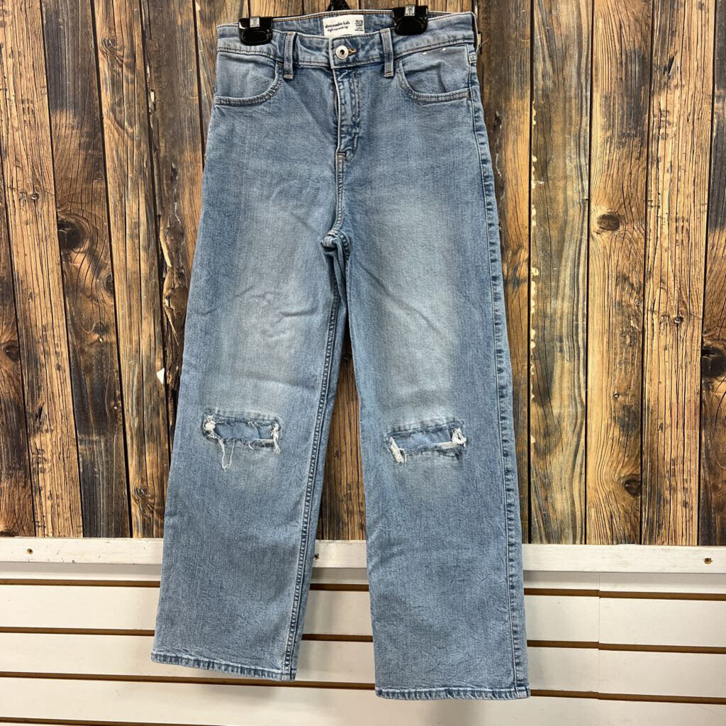 Abercrombie Kids Wide Leg Jeans, Girl's 15/16S