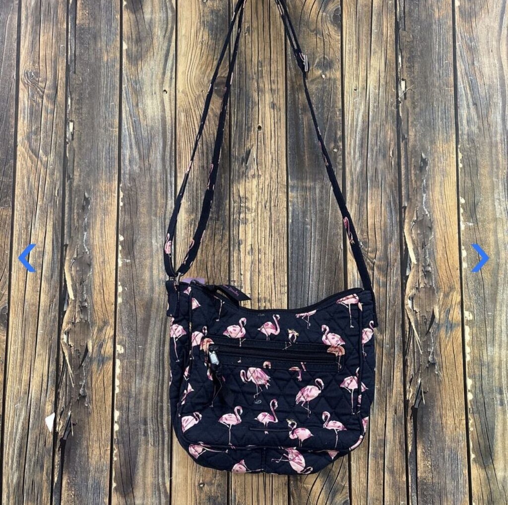 Vera Bradley Flamingo Purse 10x8in