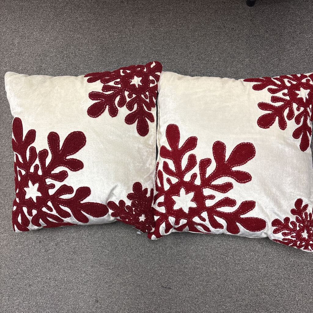 Snowflake Pillow Set of 2