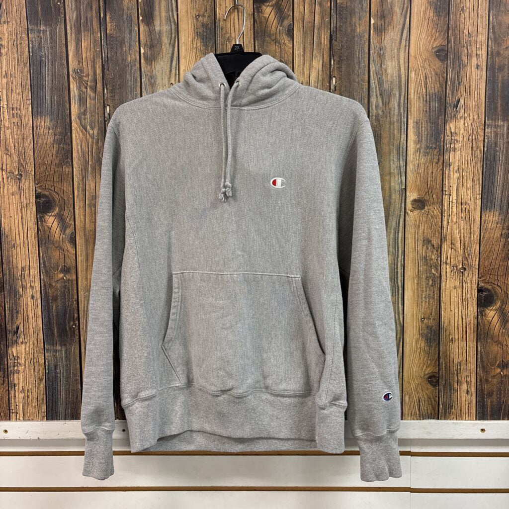 Champion Grey Hoodie, Womens M