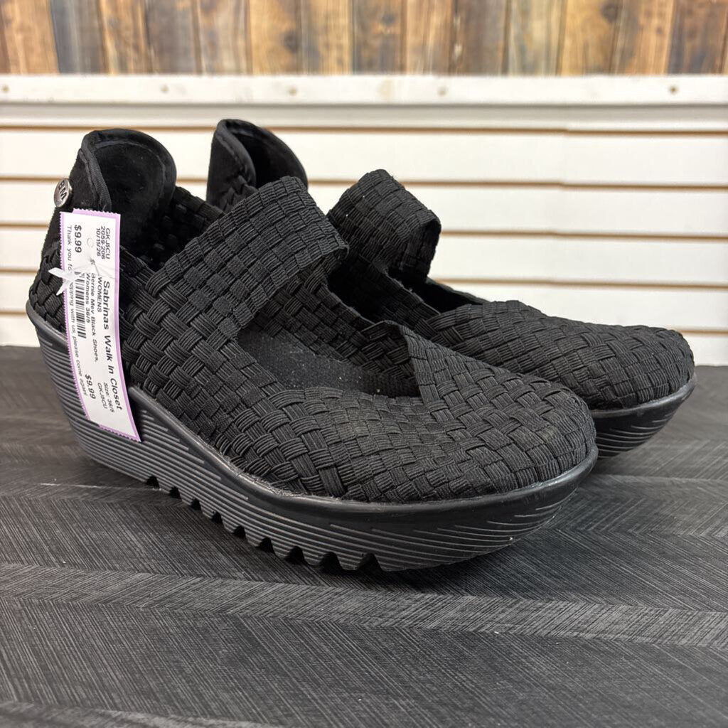 Bernie Mev Black Shoes, Womens 36/5