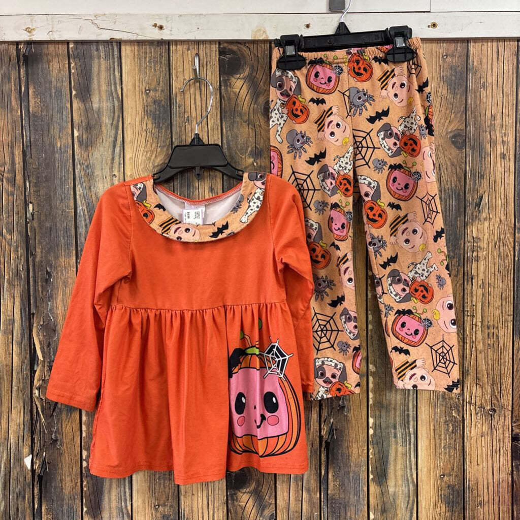 Cocomelon Halloween 2PC Set, Girls 2T