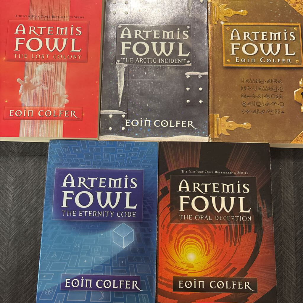Artemis Fowl Book Set (4pc)