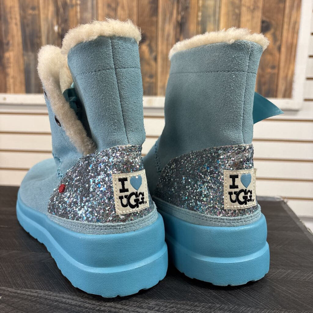 UGG Blue Boots, Women's 9