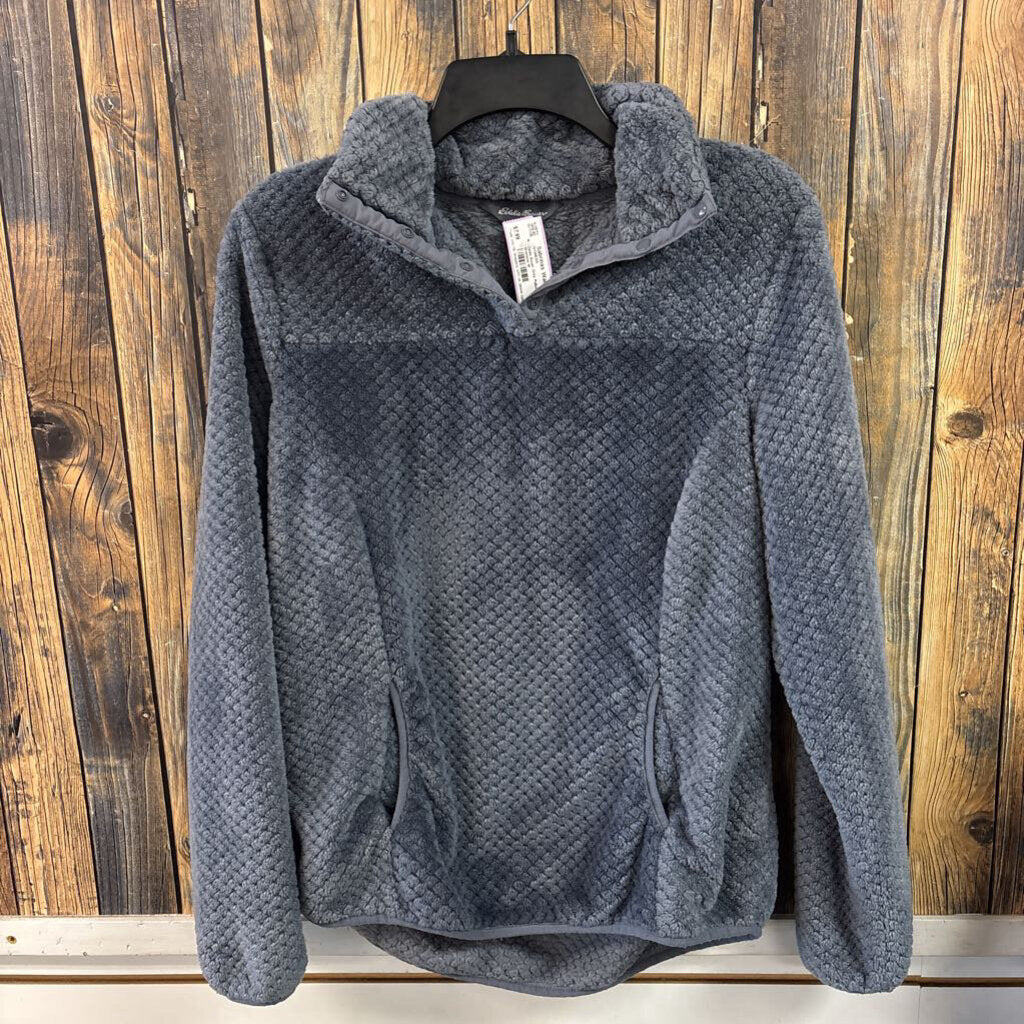 Eddie Bauer Grey Pullover, Womens M