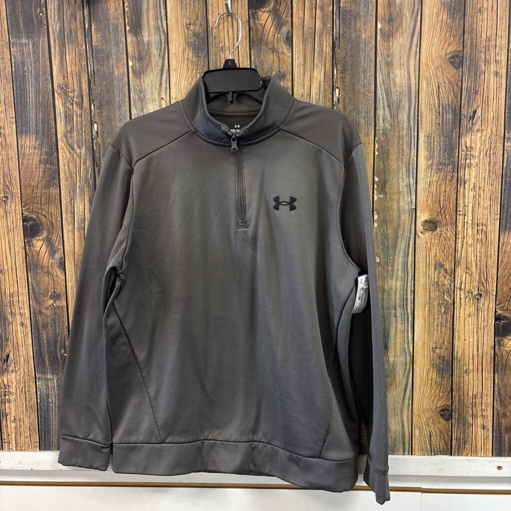 Under Armour Loose Fit Grey Pullover, Womens M