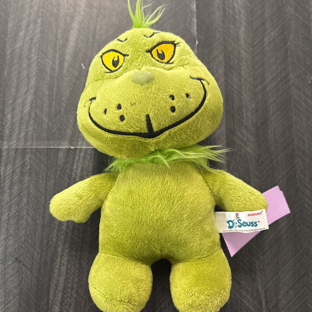 Grinch Dog Toy 10x7in