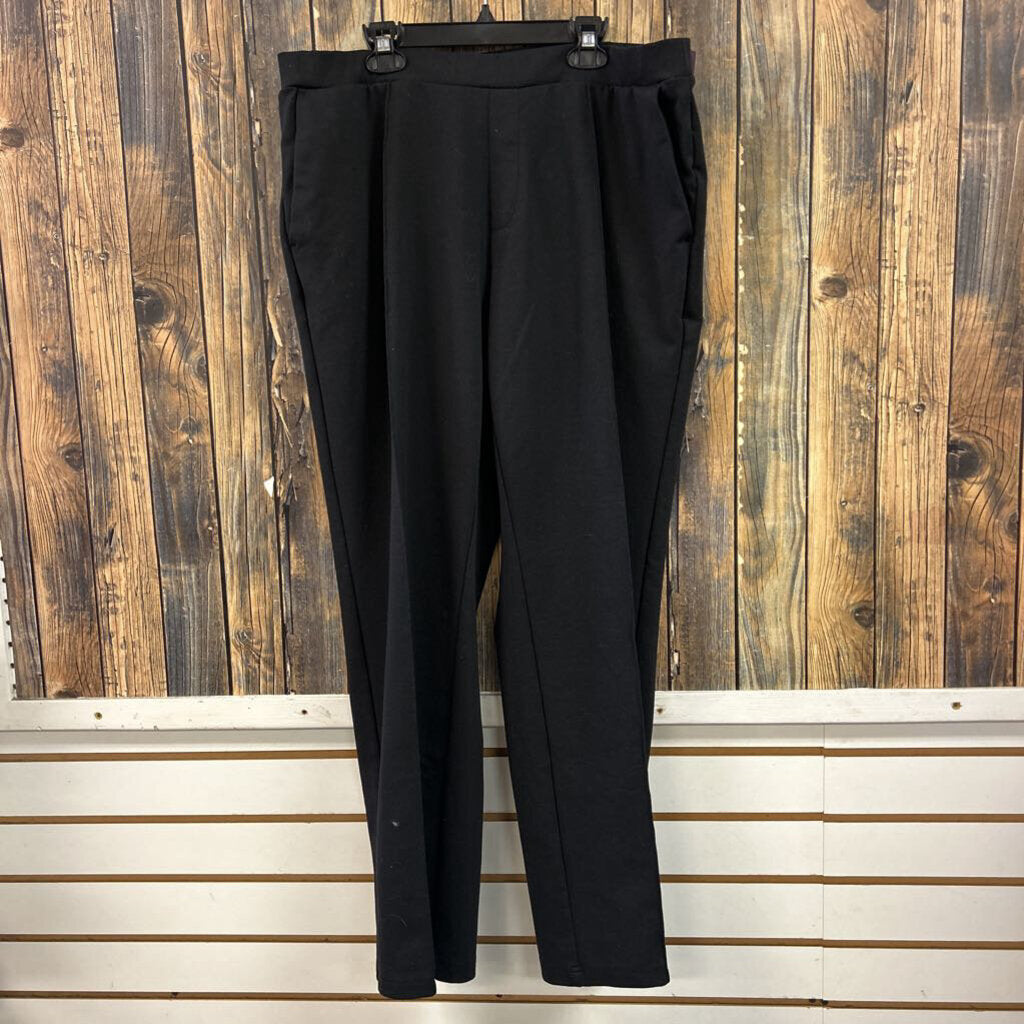 Lands End Black Pants, Womens L 14-16