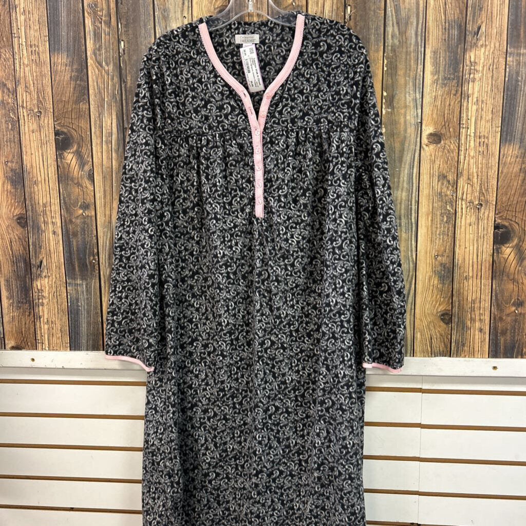 Fleece Nightgown, Womens 2X