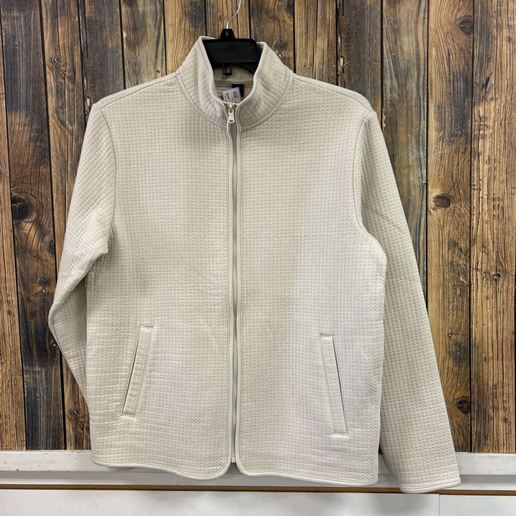 Old Navy Cream Quilted Jacket, Mens M