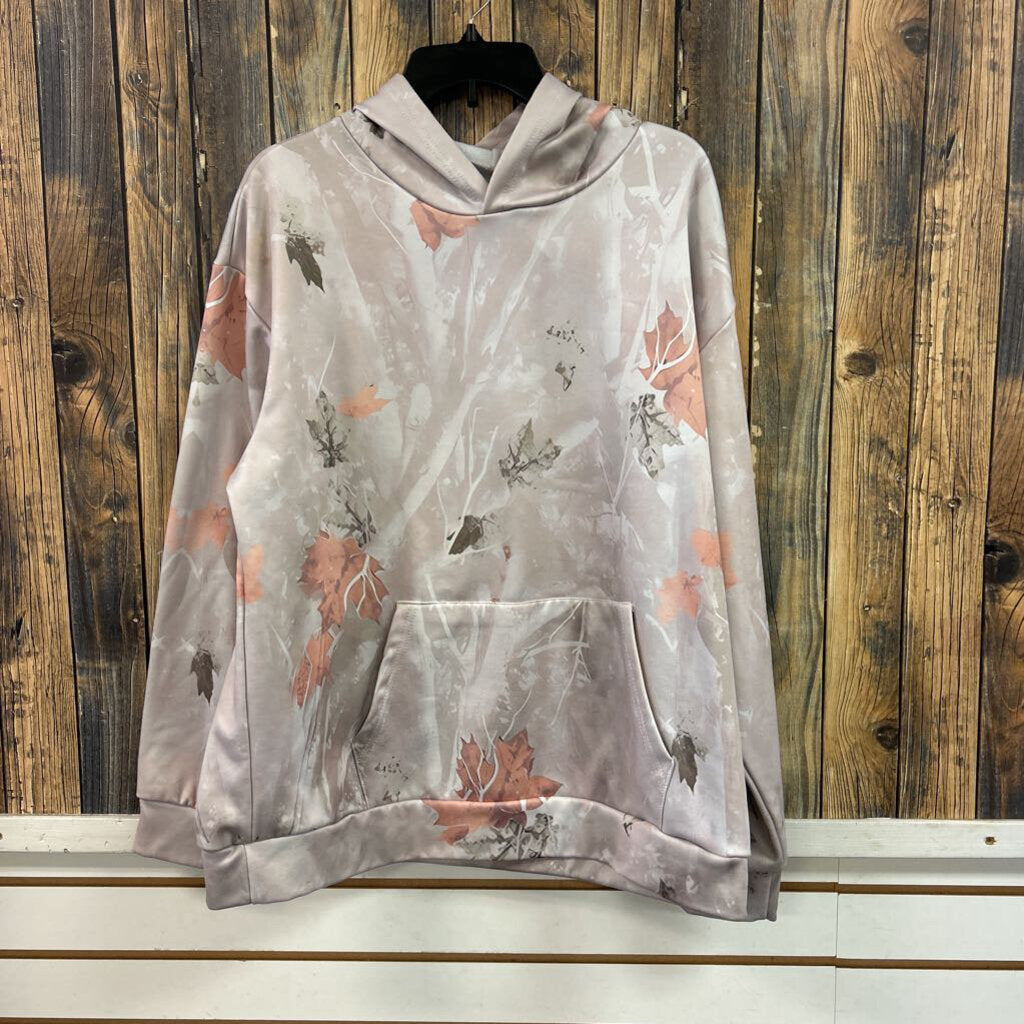Camo Hoodie, Womens L