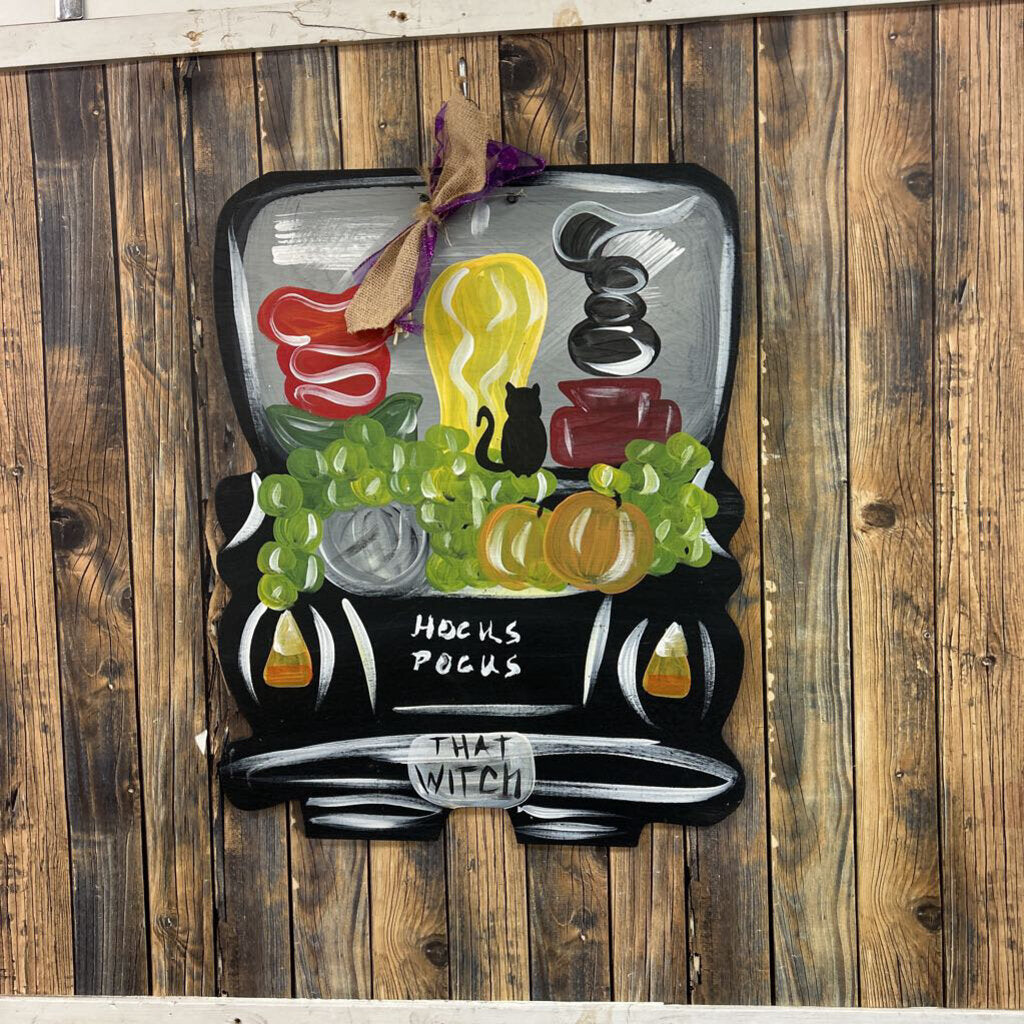 Hocus Pocus Door Hanger - NO SHIP - 18x24