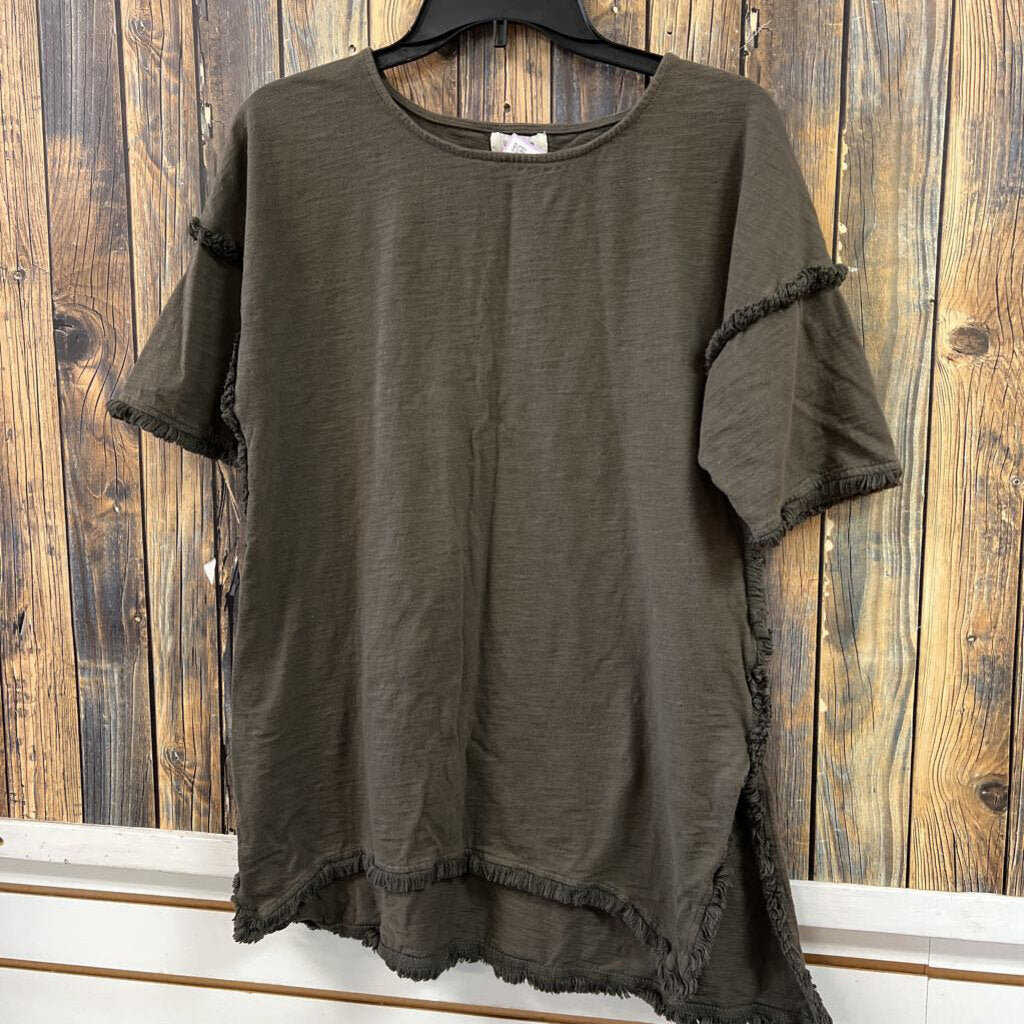 Umgee Green Top Women's Size S