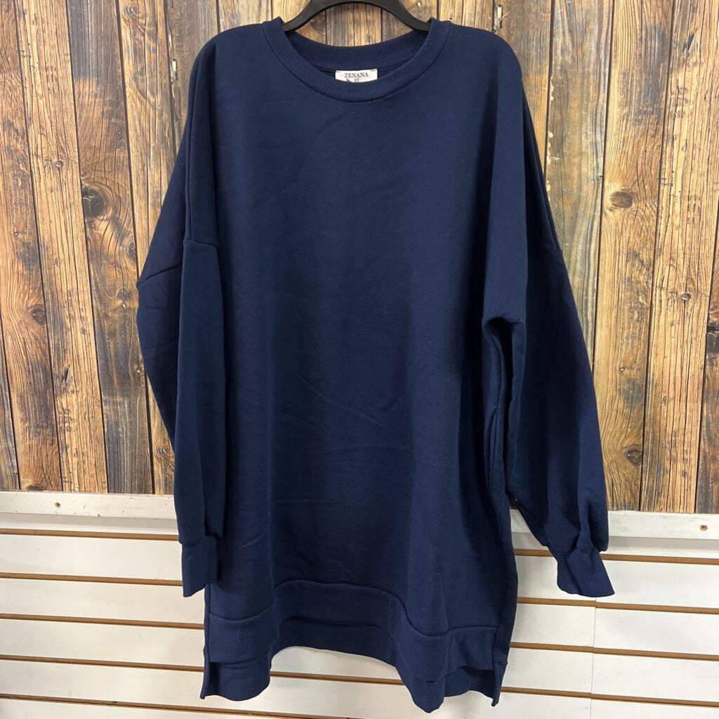 Zenana Blue Top Women's Size 3X