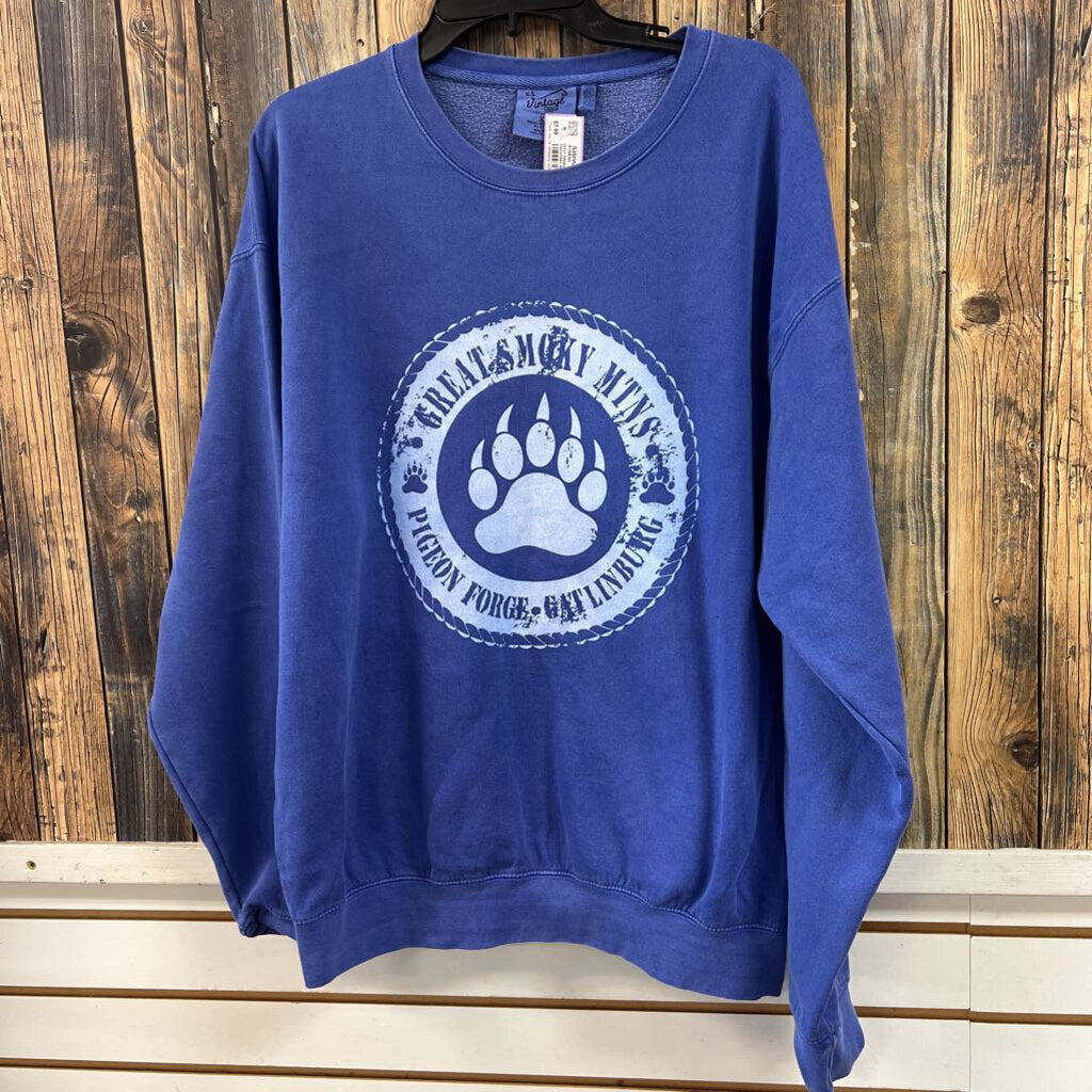 Great Smoky Mountains Sweatshirt Women's Size XL
