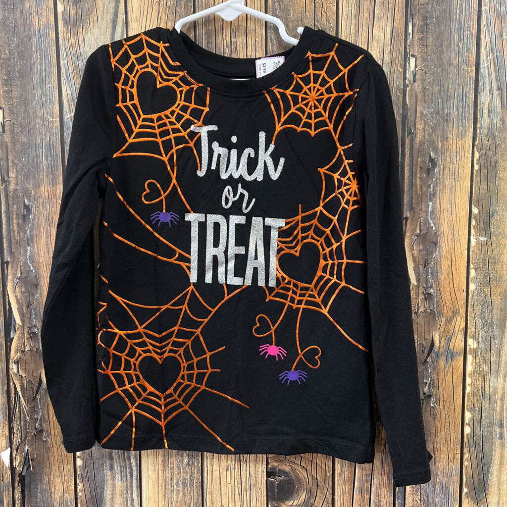 Trick or Treat Girl's Shirt Size 6/6x