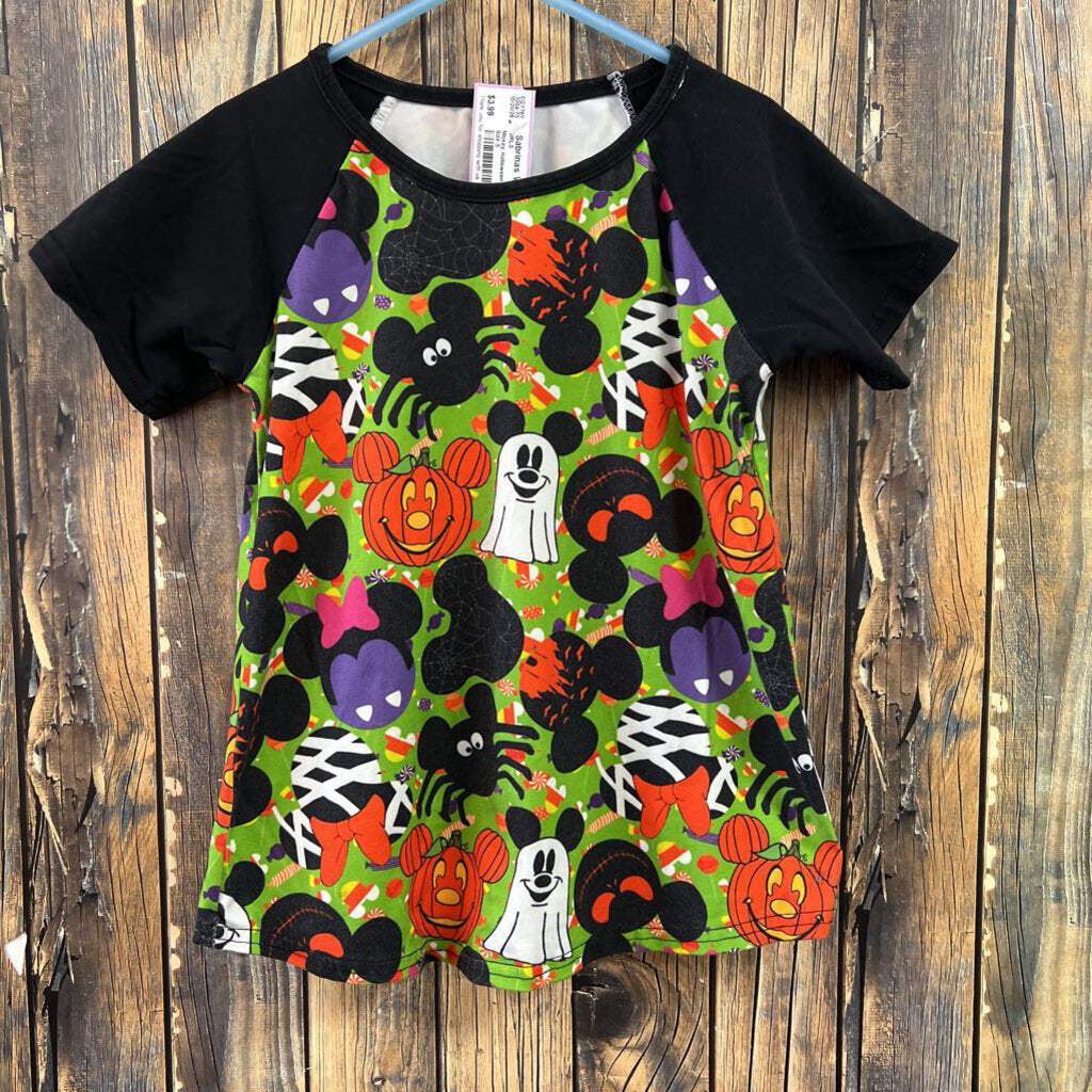 Mickey Halloween Shirt Girl's Size 5