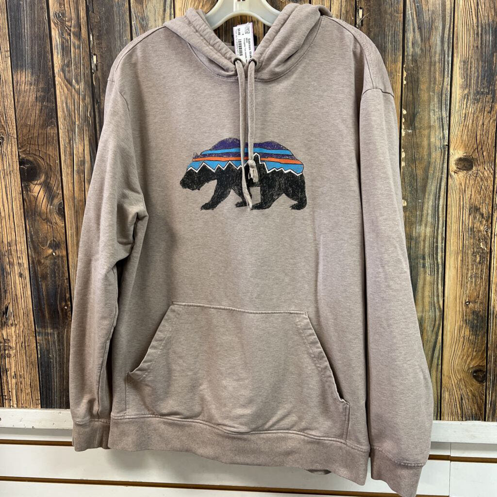 Patagonia Tan Hoodie, Mens M