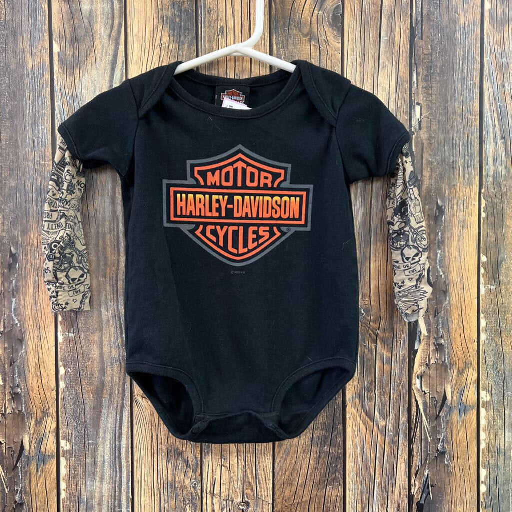 Harley Davidson Onesie, 9-12M