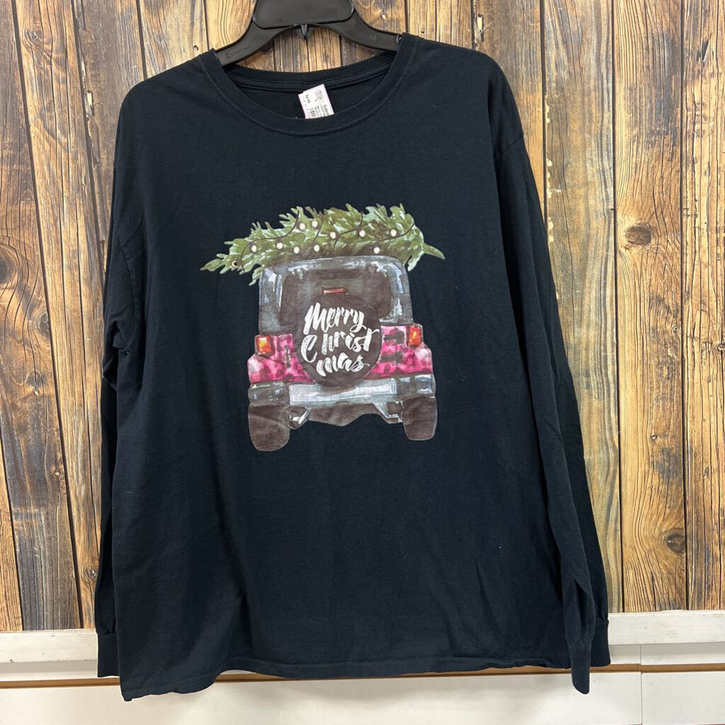 Merry Christmas Top, Womens L