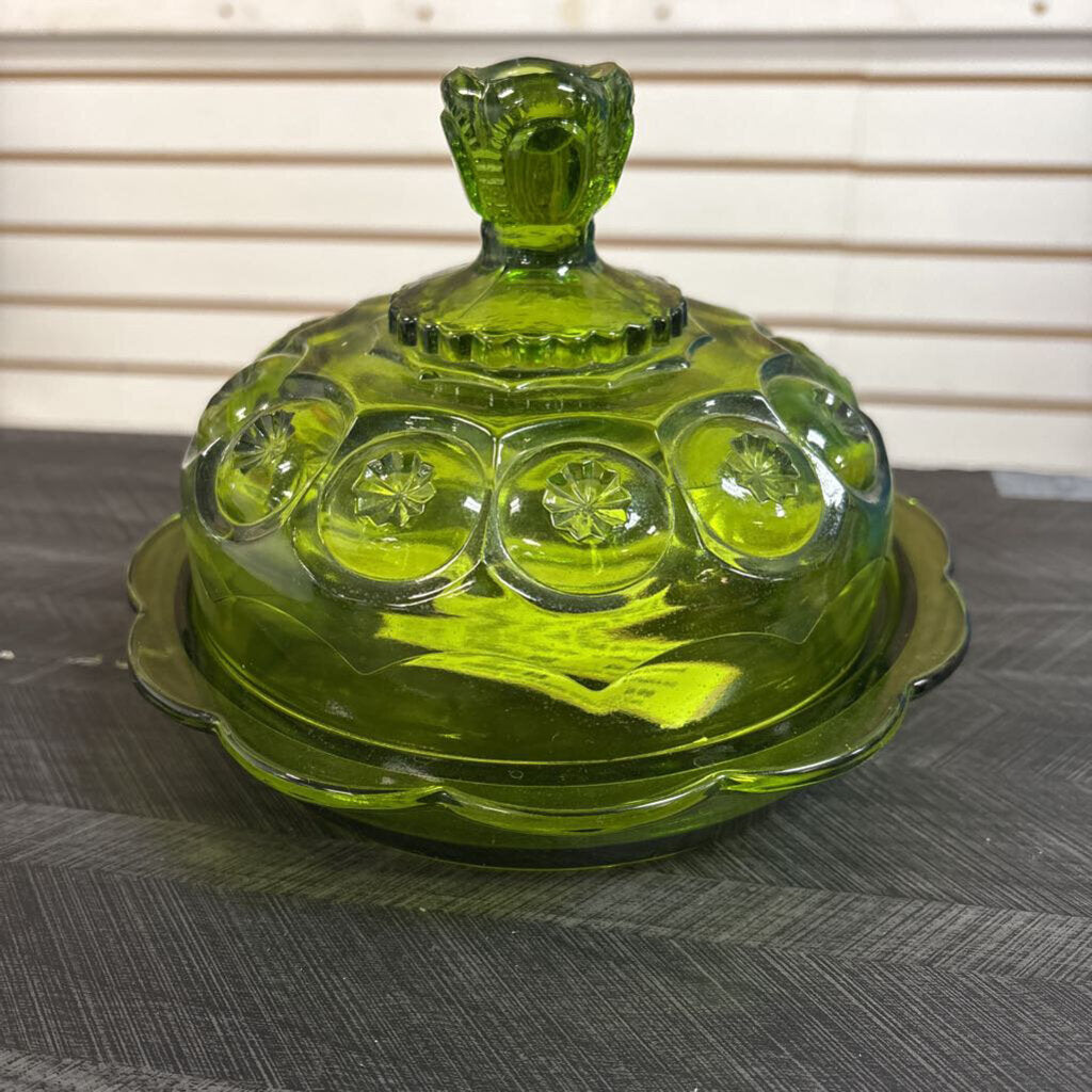Vintage Candy Dish - NO SHIP - 7x6