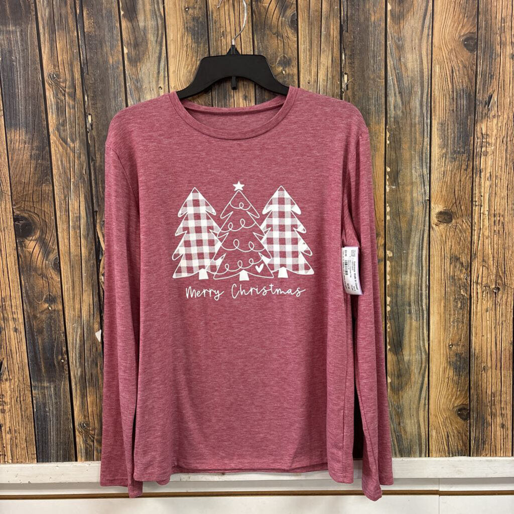 Merry Christmas Top, Womens M