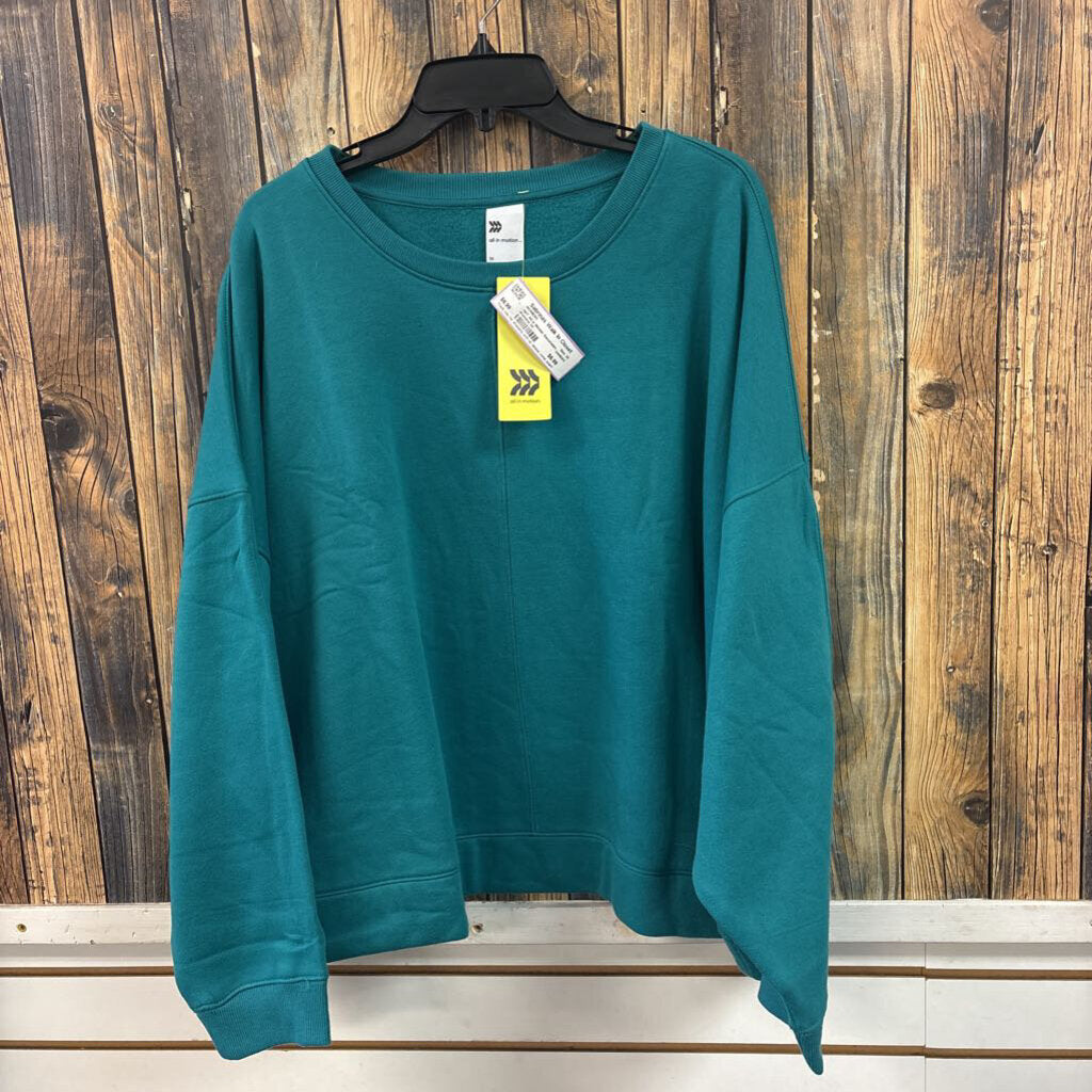 NWT All in Motion Sweatshirt, Womens 3X