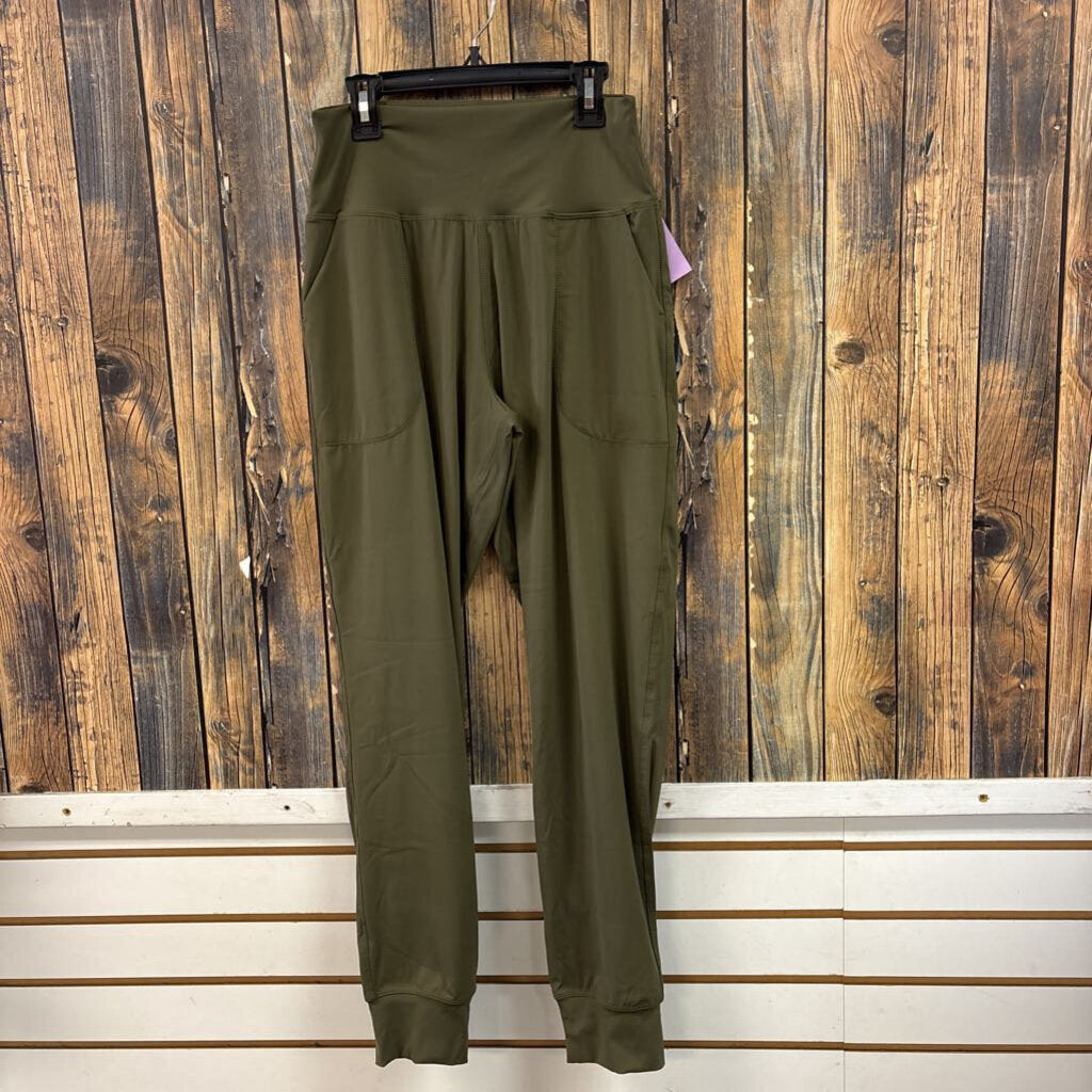 Oalka Olive Green Joggers, Womens M